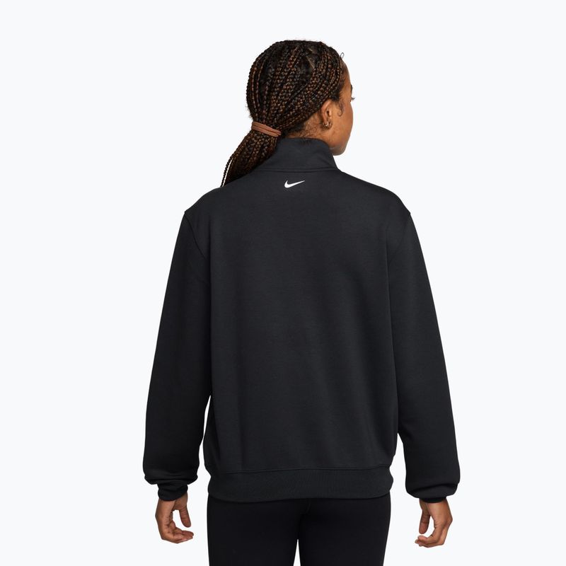 Moteriškas treniruočių džemperis Nike Studio Fleece Sport black/university red/white 2
