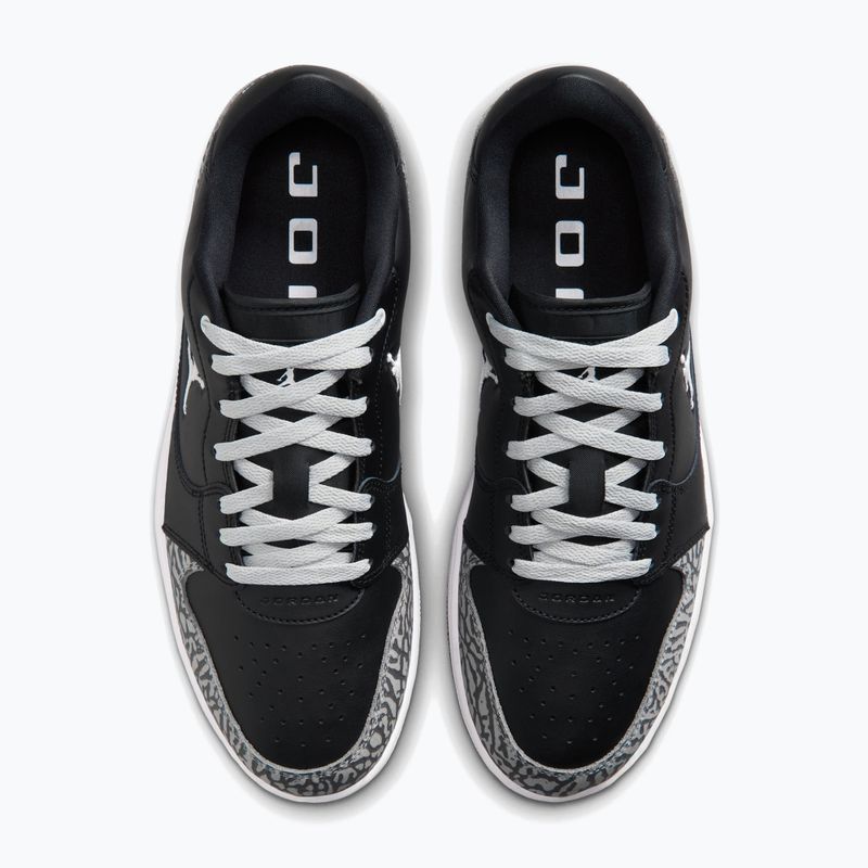 Vyriški batai Jordan Court Connect Low SE black/light smoke grey/dark grey/white 3