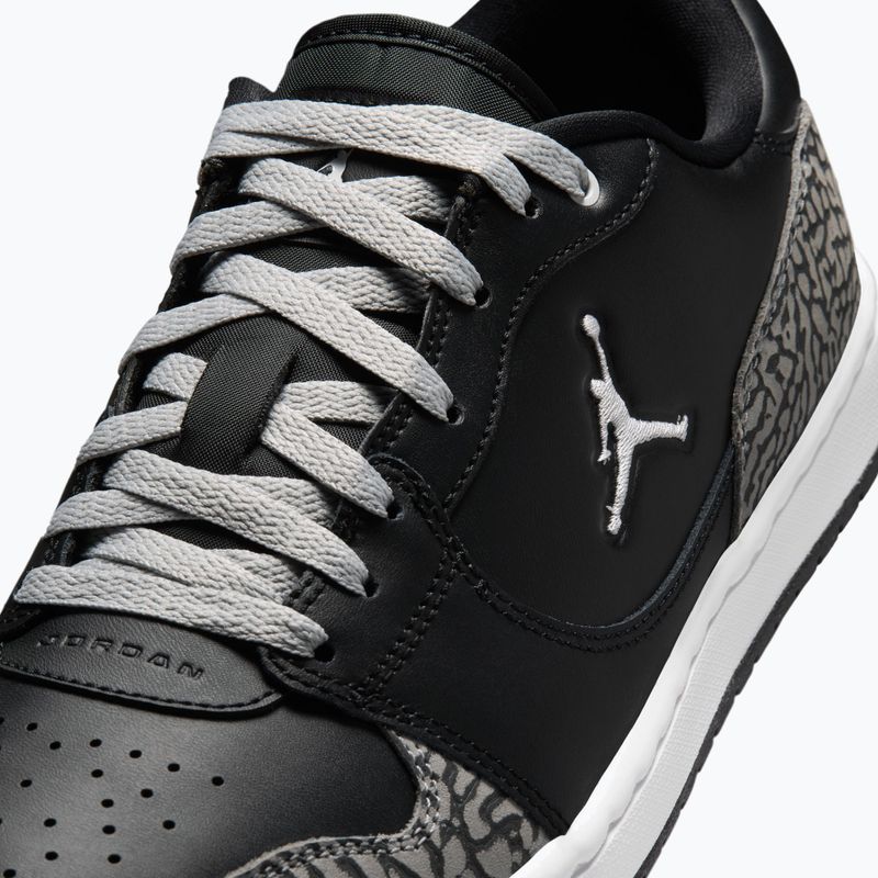Vyriški batai Jordan Court Connect Low SE black/light smoke grey/dark grey/white 4