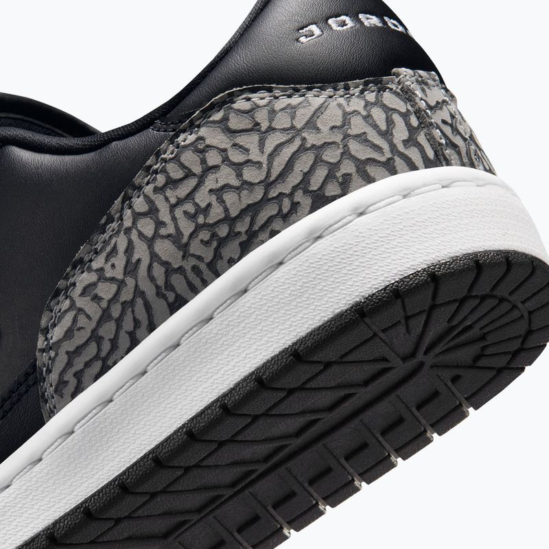 Vyriški batai Jordan Court Connect Low SE black/light smoke grey/dark grey/white 5