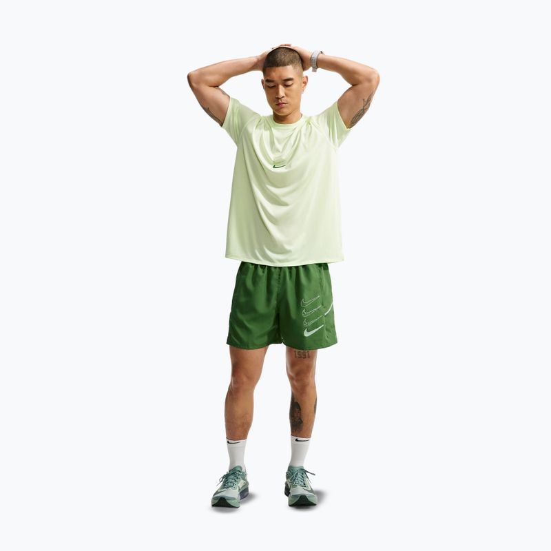 Vyriški bėgimo šortai Nike Miler forest green 2