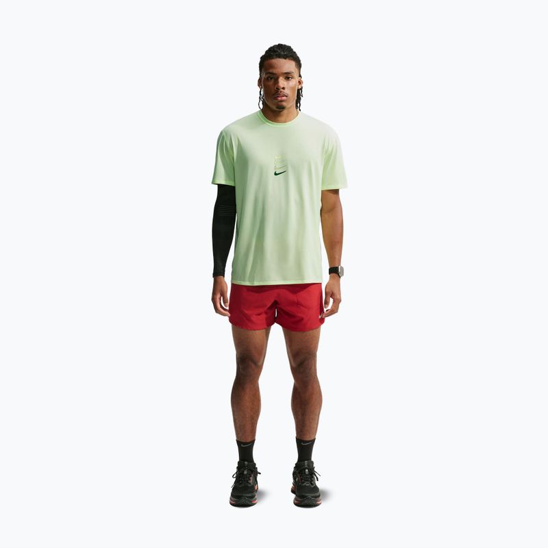 Vyriški bėgimo marškinėliai Nike Dri-Fit Running Top barely volt 2