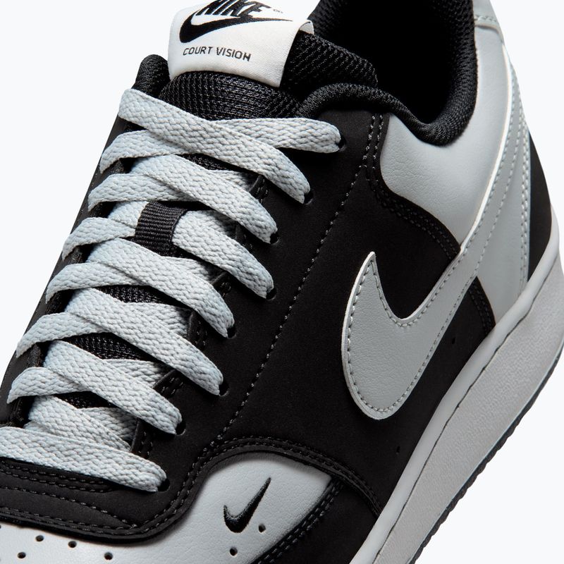 Vyriški batai Nike Court Vision Low black/light smoke grey/sail/light smoke grey 5