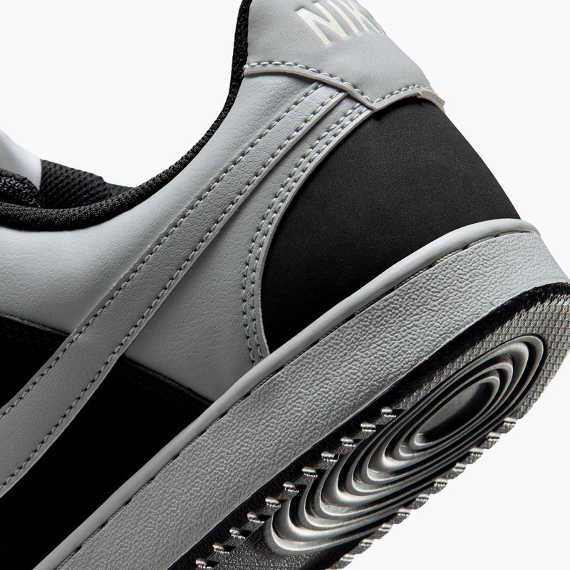Vyriški batai Nike Court Vision Low black/light smoke grey/sail/light smoke grey 6