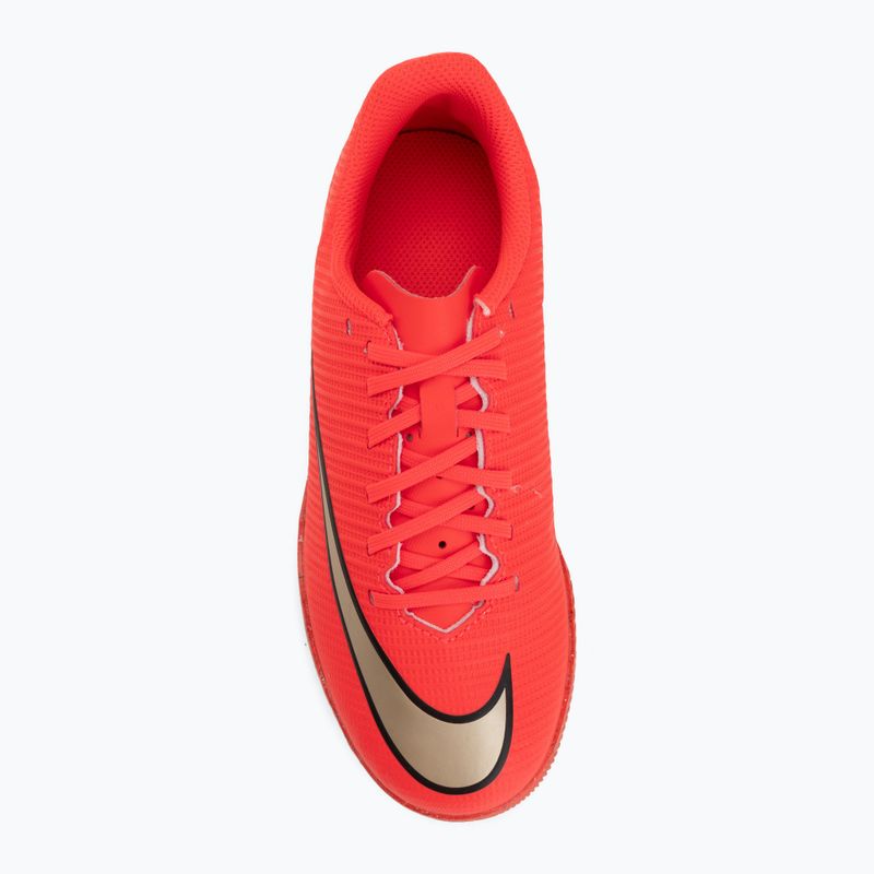 Vaikiški futbolo bateliai Nike Jr. Mercurial Vapor 17 Club bright crimson/blur 5