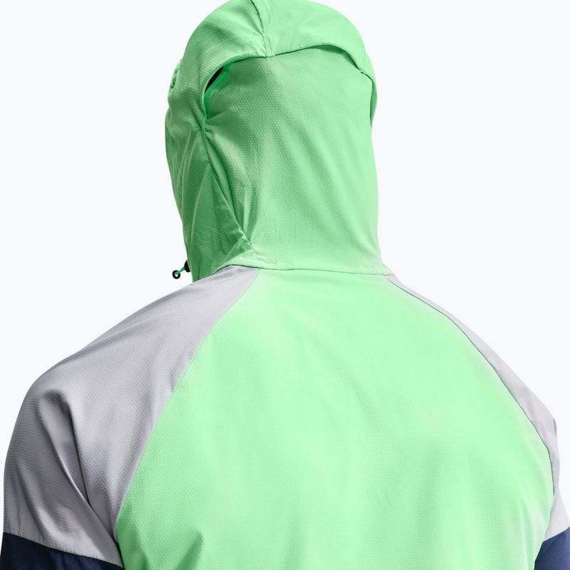 Vyriška bėgimo striukė Nike Impossibly Light Windrunner midnight navy/illusion green/wolf grey 7