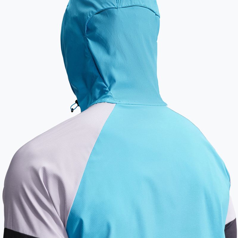 Vyriška bėgimo striukė Nike Impossibly Light Windrunner black/light current blue/wolf grey 6