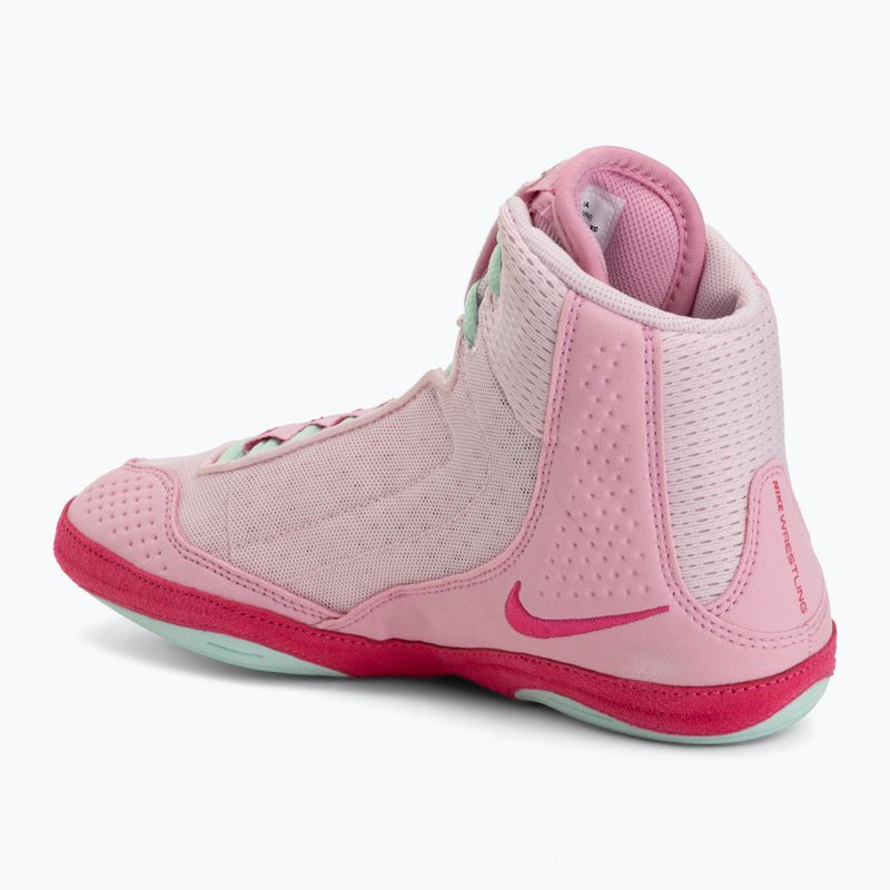 Imtynių batai Nike Inflict 4 pink foam/desert pink/pink rise/rrtic green 3