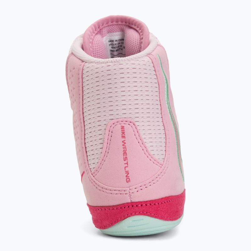 Imtynių batai Nike Inflict 4 pink foam/desert pink/pink rise/rrtic green 6
