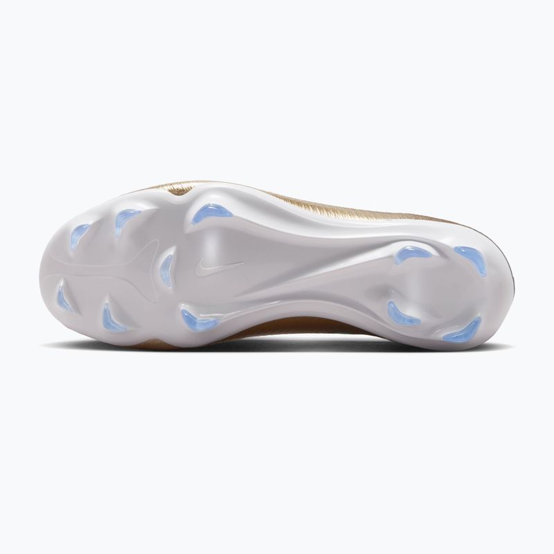 Vaikiški futbolo bateliai Nike Jr. Vapor 17 Pro "Kylian Mbappé" Metallic Gold/Green Glow 4