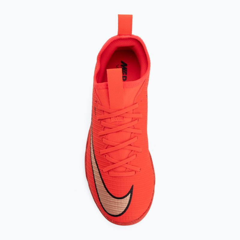 Vaikiški futbolo bateliai Nike Jr. Mercurial Vapor 17 Academy bright crimson/blur 5