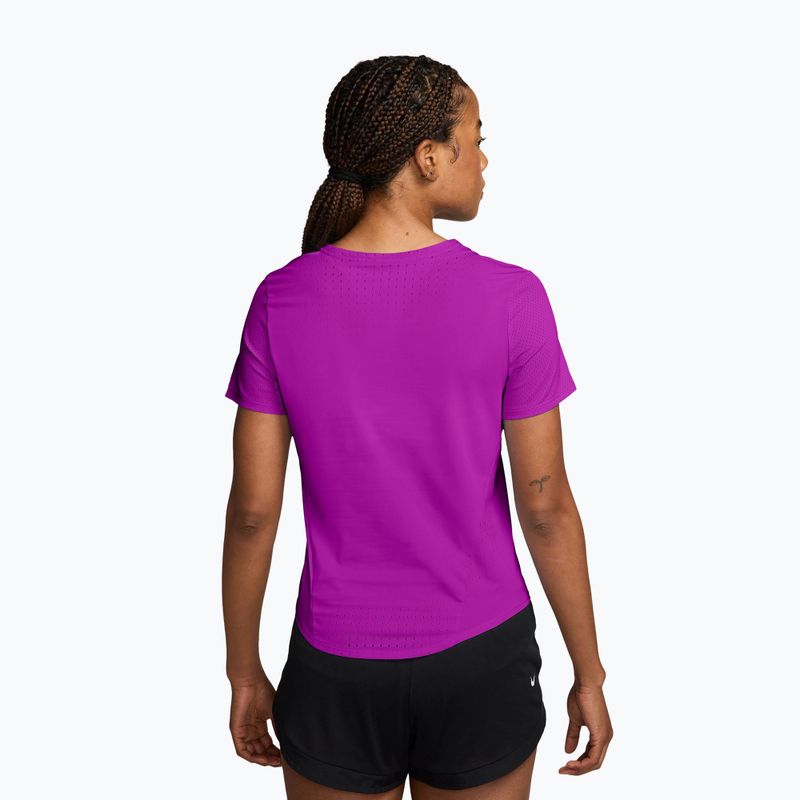 Moteriški bėgimo marškinėliai Nike AeroSwift Dri-Fit ADV vivid purple/purple pulse 2