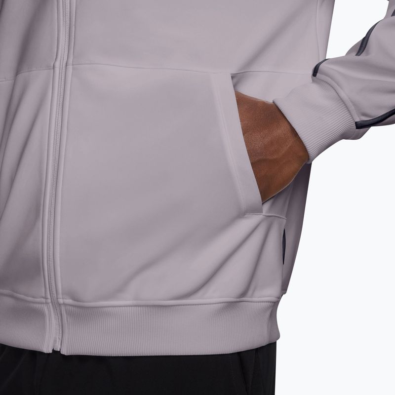 Vyriškas teniso džemperis Nike Court Heritage silver lilac/gridiron 3