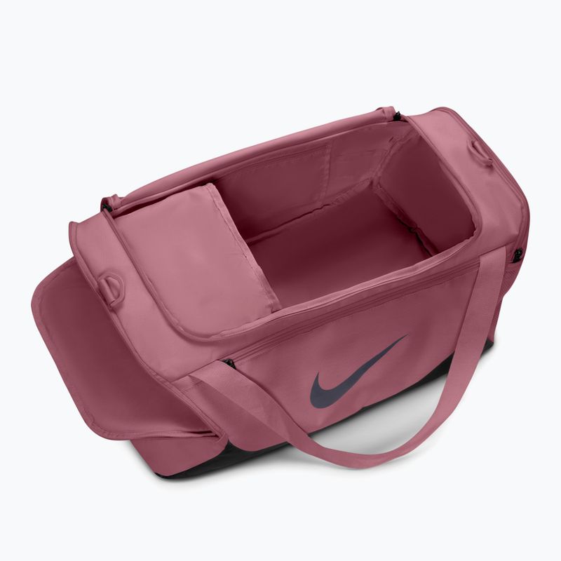 Treniruočiųkrepšys Nike Brasilia 40 l pink smoke/black/gridiron 5