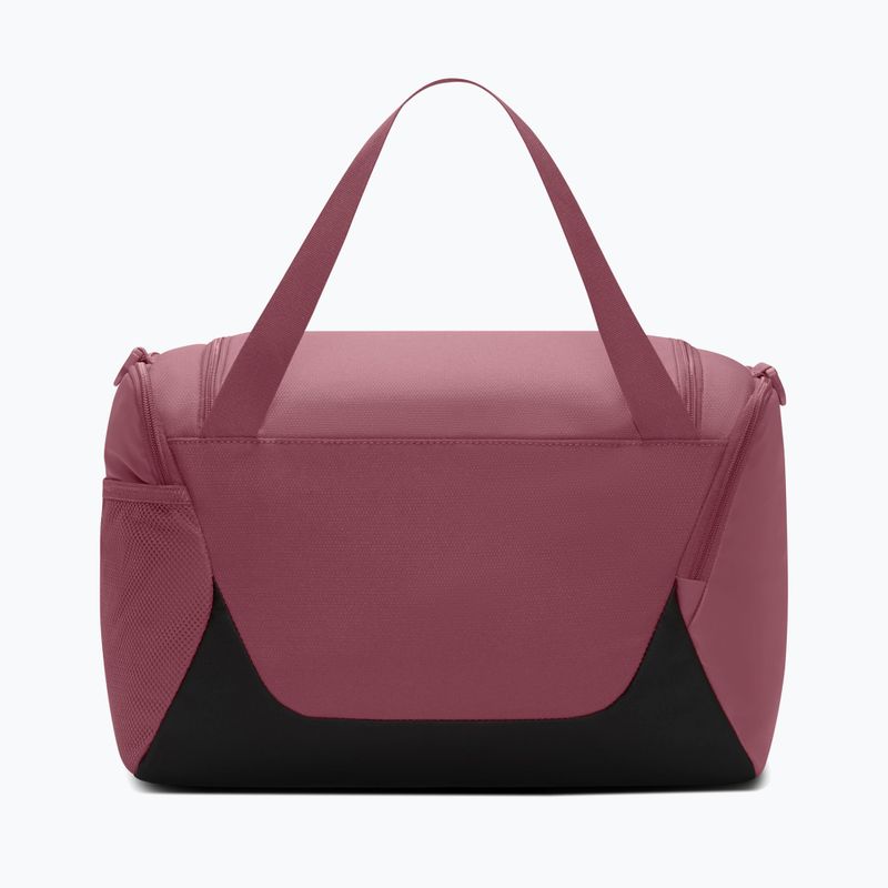 Treniruočiųkrepšys Nike Brasilia Duffel Extra Small 24 l pink smoke/black/gridiron 2