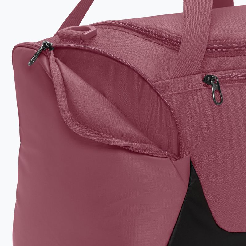 Treniruočiųkrepšys Nike Brasilia Duffel Extra Small 24 l pink smoke/black/gridiron 7