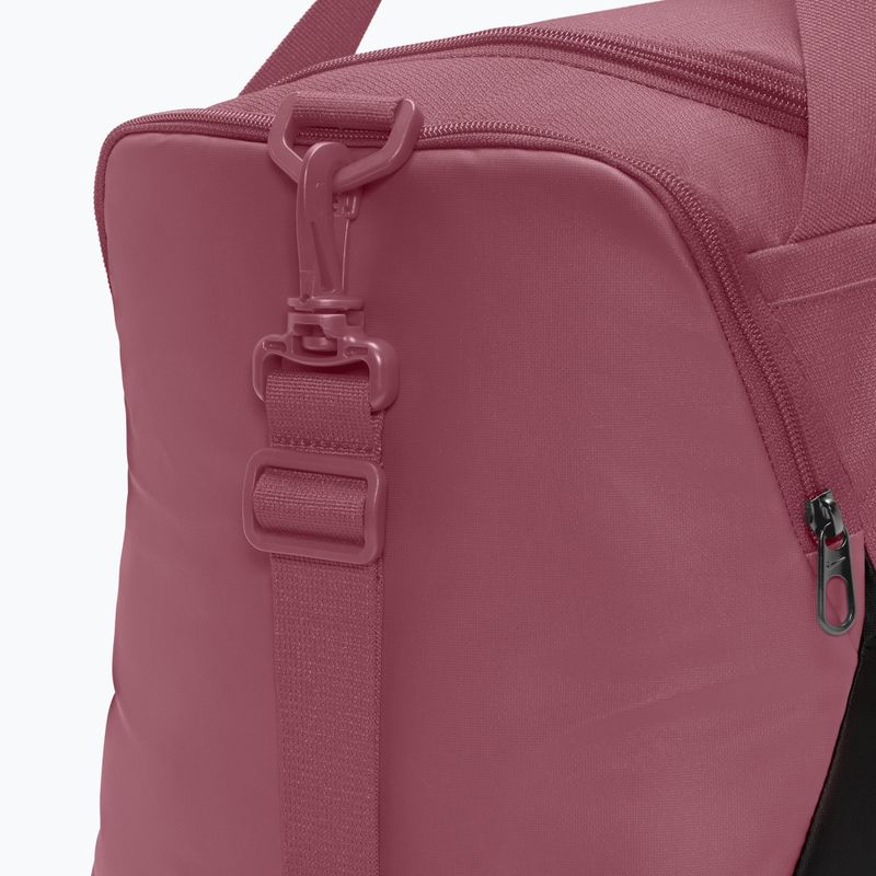 Treniruočiųkrepšys Nike Brasilia Duffel Extra Small 24 l pink smoke/black/gridiron 9