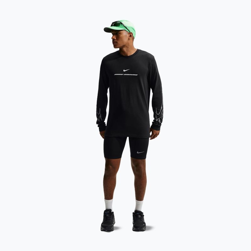 Vyriški bėgimo marškinėliai su ilgomis rankovėmis  Nike Dri-Fit black 2