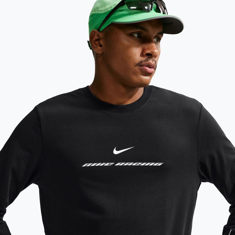 Vyriški bėgimo marškinėliai su ilgomis rankovėmis  Nike Dri-Fit black 4