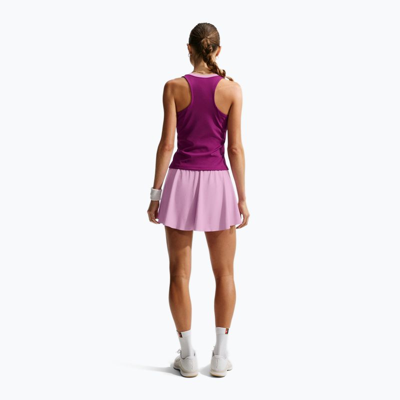 Vaikiški teniso marškinėliai Nike Court Advantage true berry/white 3