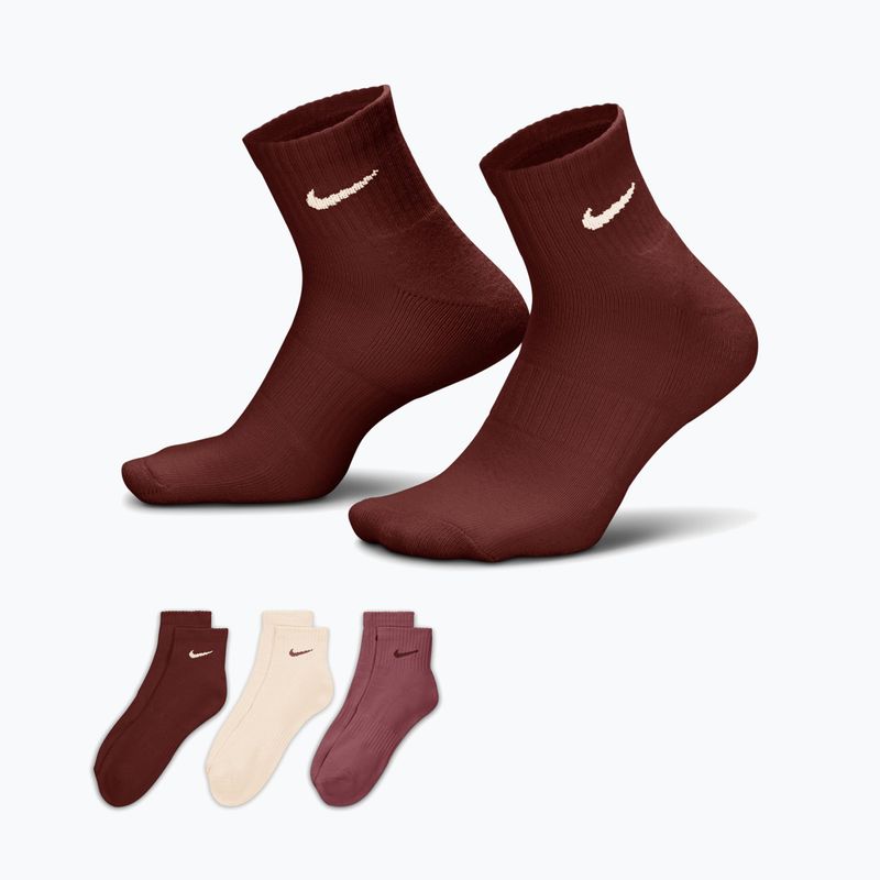 Kojinės Nike Everyday Cushioned Ankle 3 pack multi color 3