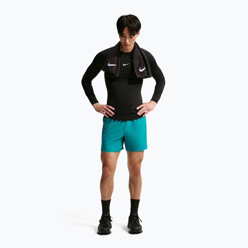 Vyriški šortai Nike Pro Training Dri-Fit 6" energy/bright spruce 2