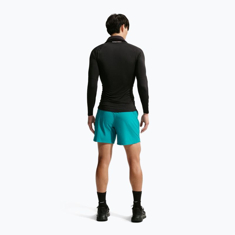 Vyriški šortai Nike Pro Training Dri-Fit 6" energy/bright spruce 3