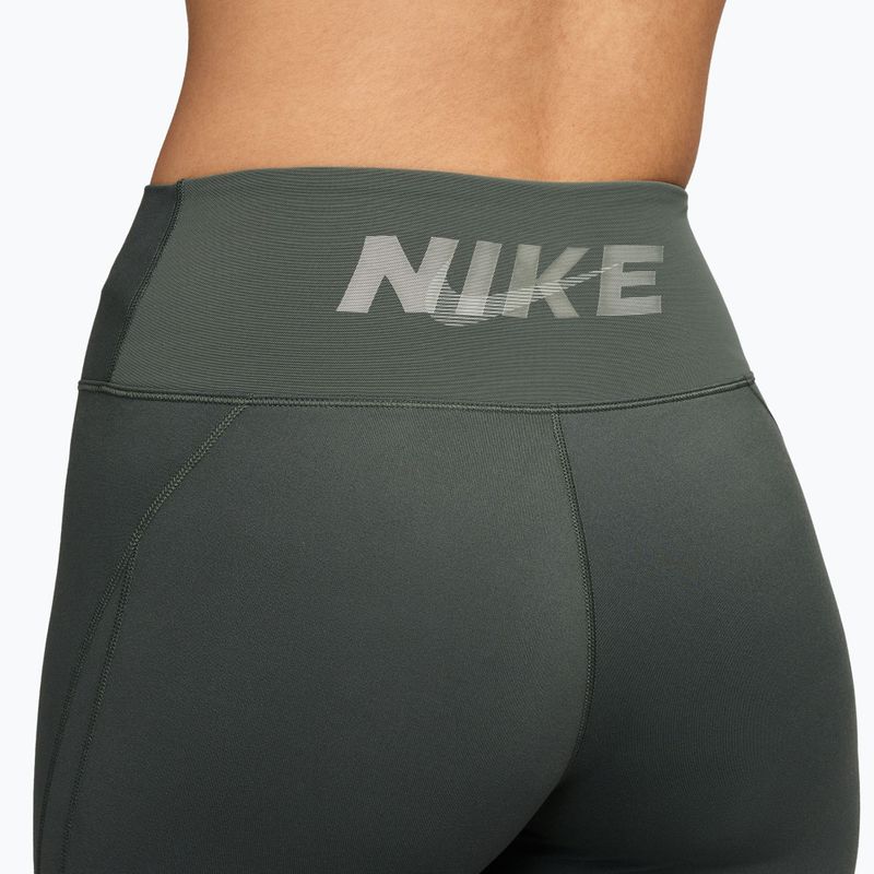 Moteriškos tamprės Nike One camo green/camo green/jade horizon/white 3