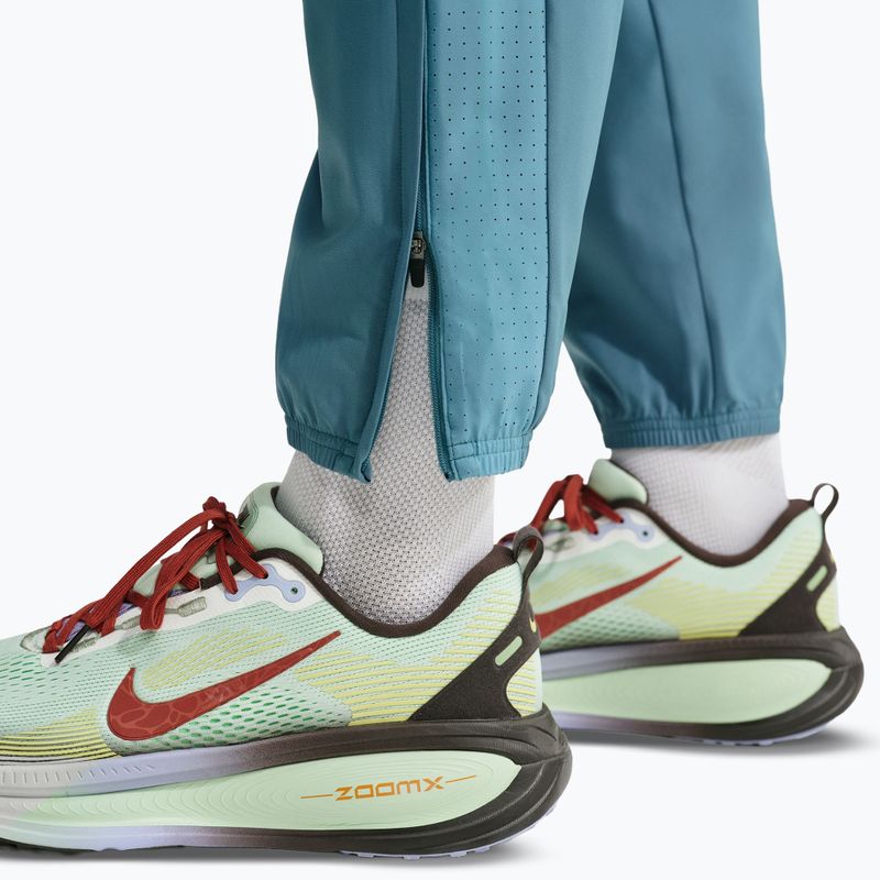 Vyriškos bėgimo kelnės Nike Miler Dri-Fit Woven smokey blue/cerulean 7