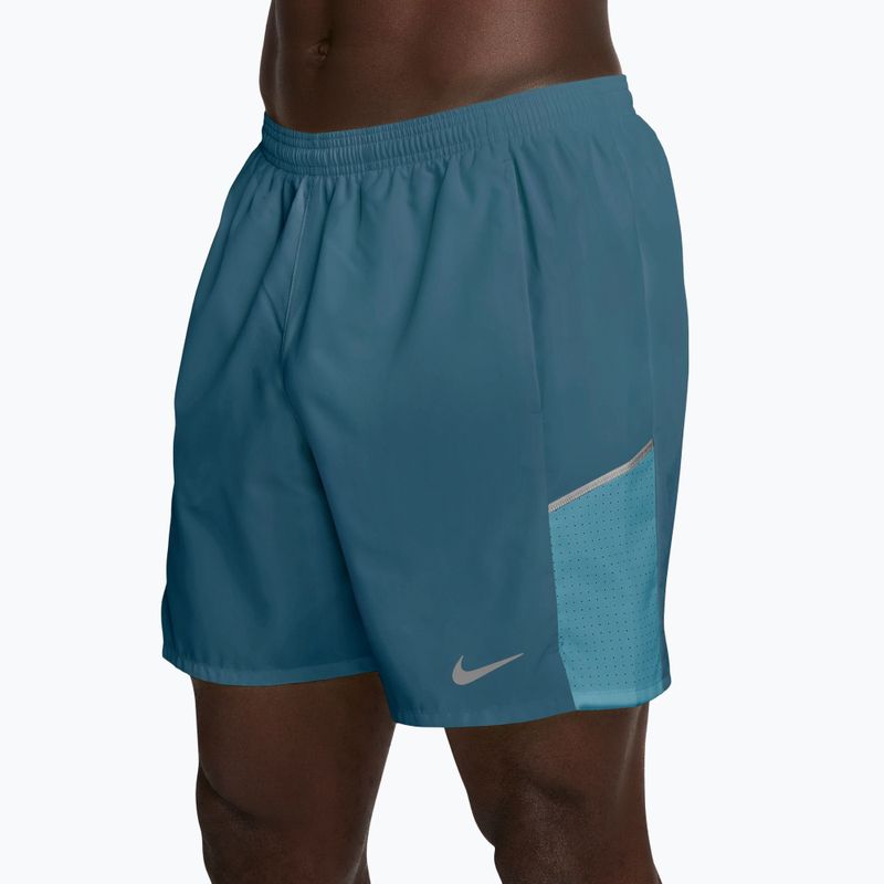 Vyriški šortai Nike Miler Dri-Fit 7" smokey blue/cerulean 3