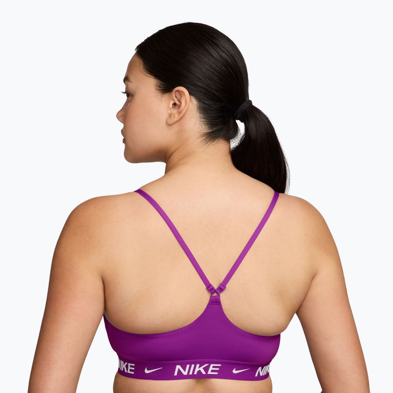 Sportinė liemenėlė moterims Nike Dri-Fit Indy Light Support vivid purple 2