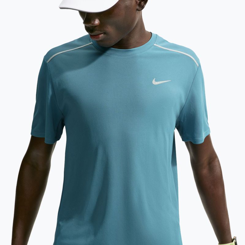 Vyriški bėgimo marškinėliai Nike Miler Dri-Fit UV smokey blue 4