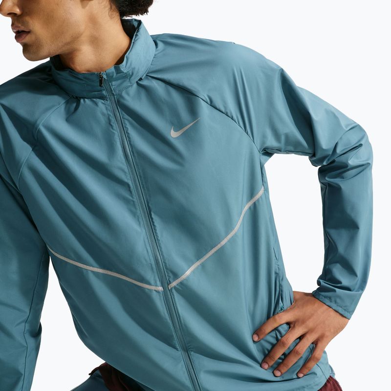 Vyriška bėgimo striukė Nike Miler Repel UV smokey blue/smokey blue 5