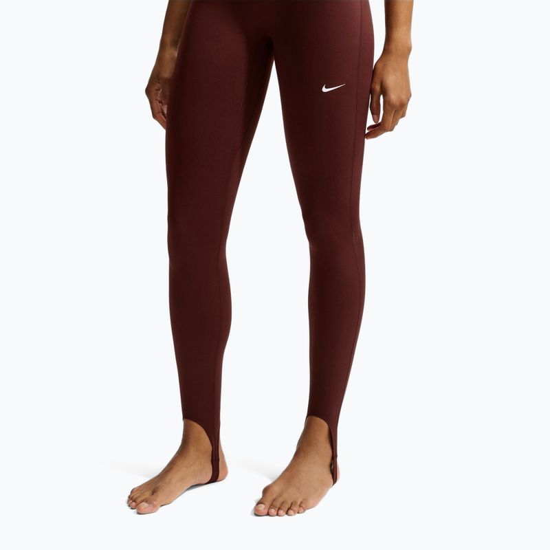 Moteriškos treniruočių tamprės Nike One mystic dates/white 4