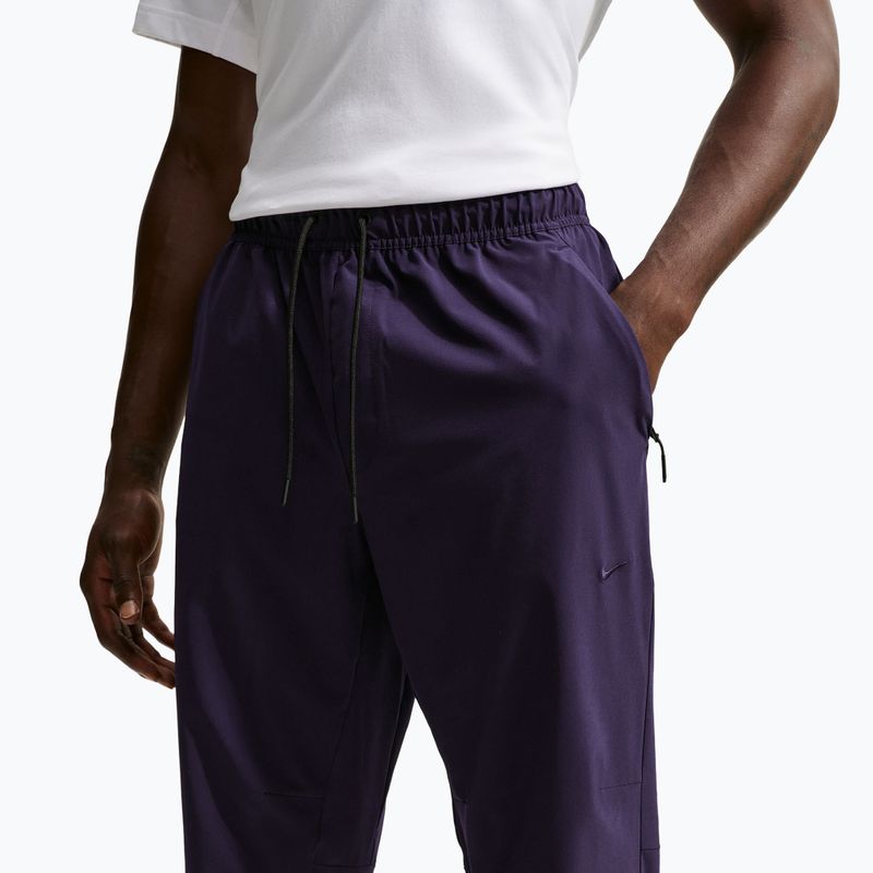 Vyriškos kelnės Nike Unlimited Dri-Fit Zippered Cuff Purple Dynasty/Black/Purple Dynasty 5