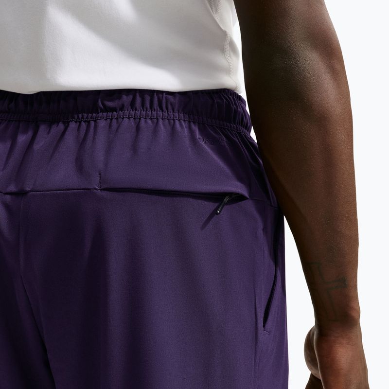 Vyriškos kelnės Nike Unlimited Dri-Fit Zippered Cuff Purple Dynasty/Black/Purple Dynasty 6