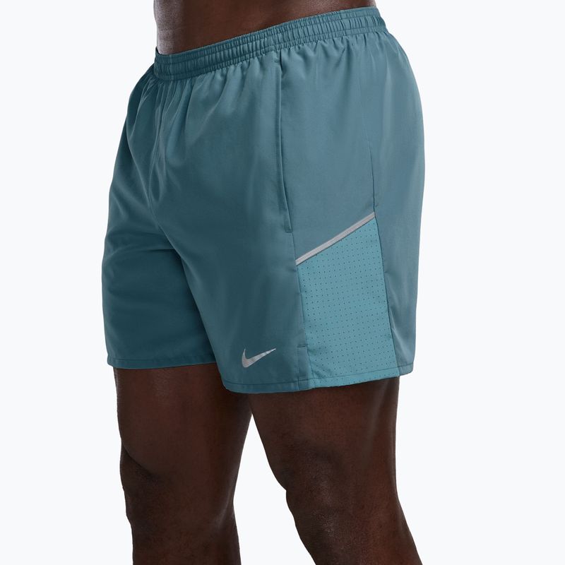 Vyriški bėgimo šortai Nike Miler Dri-Fit 2in1 5" IF2044 smokey blue/cerulean 3