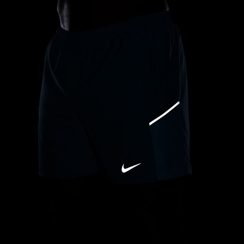 Vyriški bėgimo šortai Nike Miler Dri-Fit 2in1 5" IF2044 smokey blue/cerulean 5