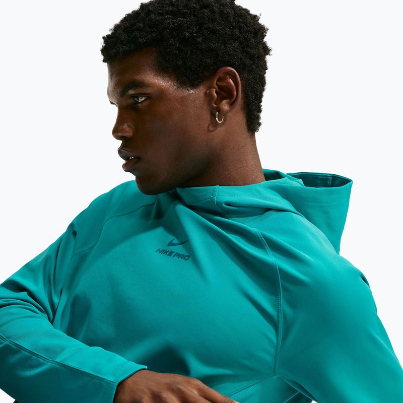 Vyriškas treniruočių džemperis Nike Pro energy/bright spruce 5
