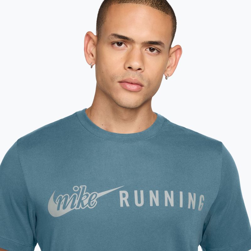 Vyriški bėgimo marškinėliai Nike Dri-Fit Running T-Shirt smokey blue 3