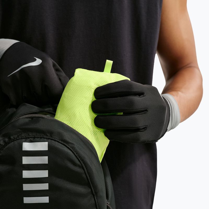 Vyriška bėgimo striukė Nike Stride Repel UV light lemon twist 9