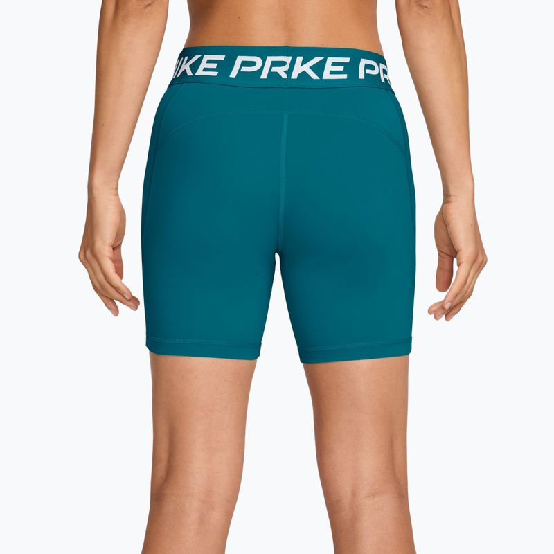 Moteriški šortai Nike Pro 365 bright spruce/white 2