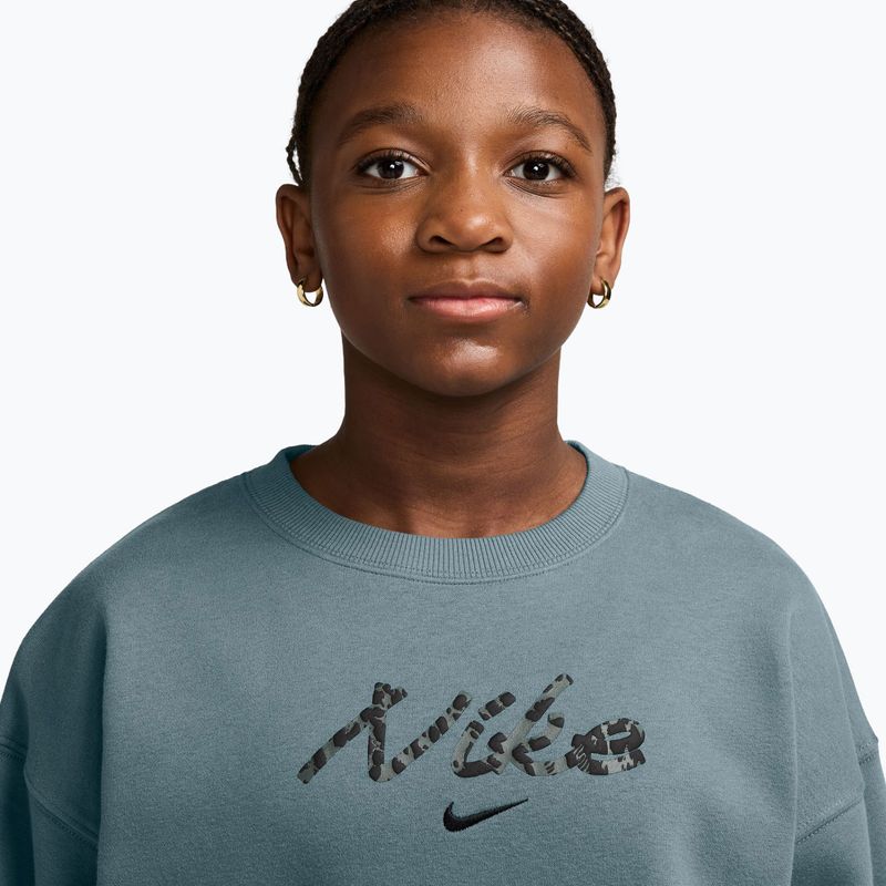 Vaikiškas džemperis Nike Sportswear Studio mineral slate 3