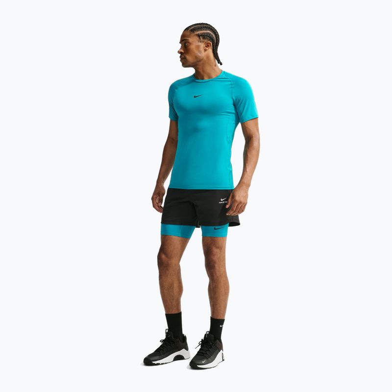 Vyriški treniruočių šortai Nike Pro Dri-Fit Fitness Long energy/black 4