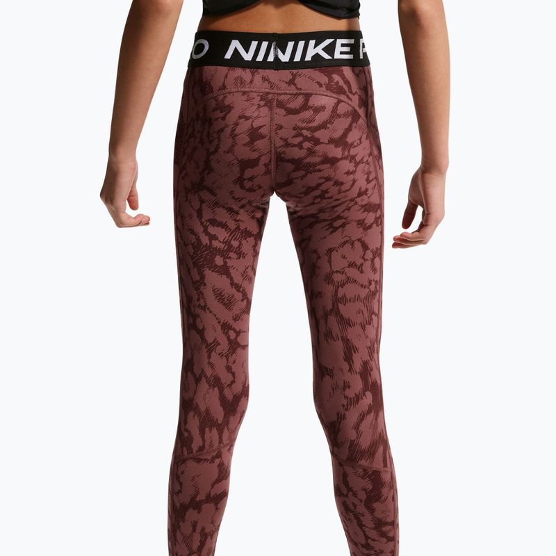 Vaikiškos tamprės Nike Pro Mystic Dates/White 5