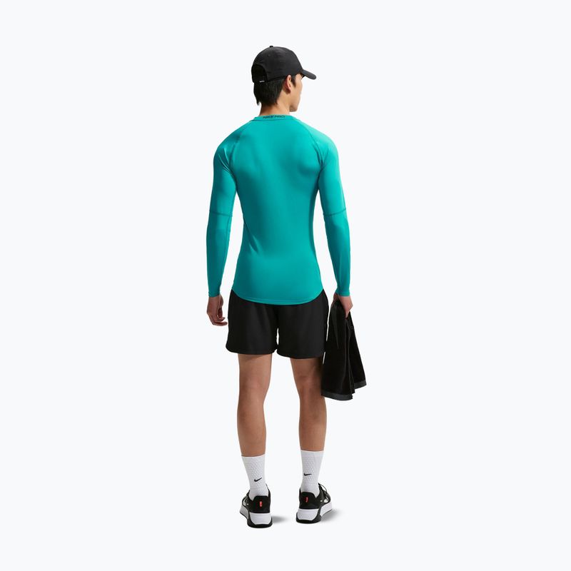 Vyriški treniruočių marškinėliai ilgomis rankovėmis Nike Pro Dri-Fit Tight Fitness energy/black 3