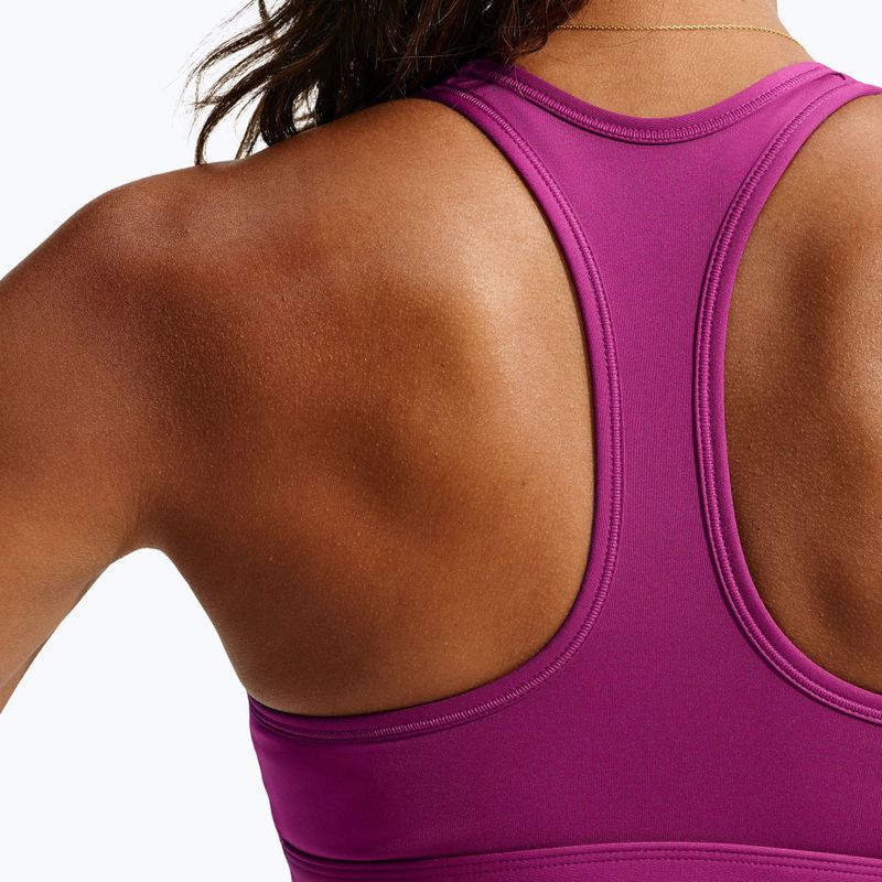 Sportinė liemenėlė moterims Nike Swoosh Medium Support true berry/white 6