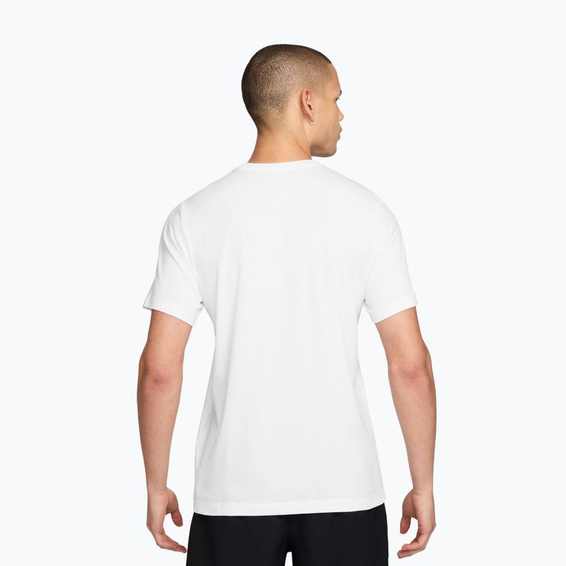 Vyriški bėgimo marškinėliai Nike Dri-Fit Running T-Shirt white/mystic dates 2