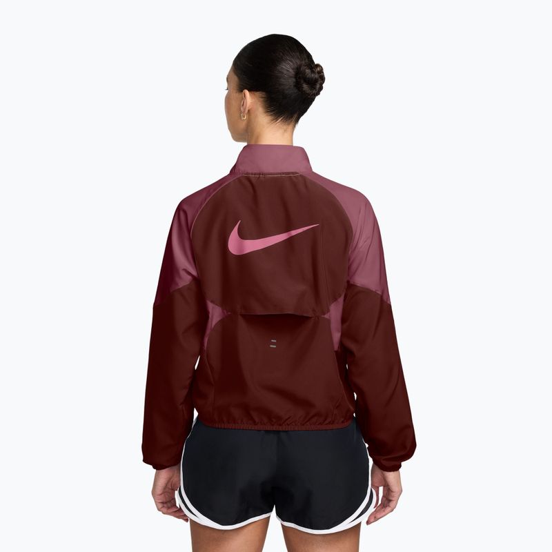 Moteriška bėgimo striukė Nike Tempo mystic dates/pink smoke/rust pink/peony 4