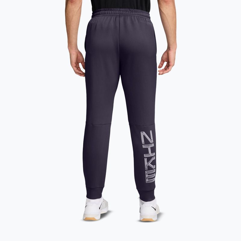 Vyriškos kelnės Nike Flex Dri-Fit UV Fleece purple dynasty/white 2